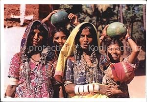 Bild des Verkufers fr Postkarte Carte Postale Typen Indien Woman of India zum Verkauf von Versandhandel Boeger