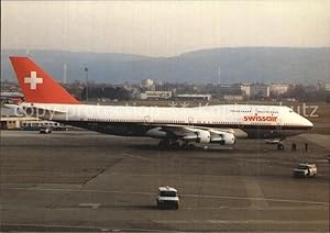 Seller image for Postkarte Carte Postale Swissair Super Jumbo Boeing 747-257 B for sale by Versandhandel Boeger