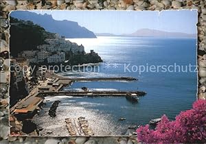 Bild des Verkufers fr Postkarte Carte Postale Amalfi Suggestioni Costiera Amalfitana Hafen Kste zum Verkauf von Versandhandel Boeger