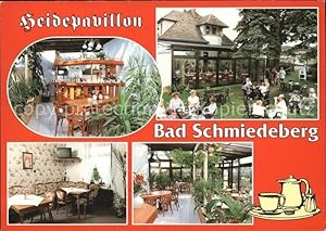 Postkarte Carte Postale Bad Schmiedeberg Heidepavillon Cafe