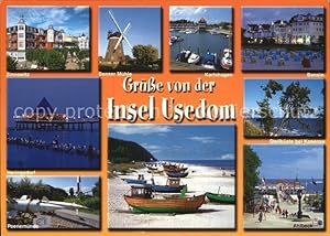 Seller image for Postkarte Carte Postale Usedom Koserow Ahlbeck Peenemnde Karlshagen Zinnowitz for sale by Versandhandel Boeger