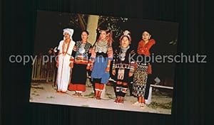 Immagine del venditore per Postkarte Carte Postale Typen Northern Thailand Various Hill Tribe Girls venduto da Versandhandel Boeger