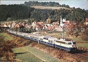 Postkarte Carte Postale Eisenbahn Rheinpfeil Spessart