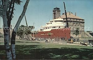 Bild des Verkufers fr Postkarte Carte Postale Motorschiffe Soo Locks Sault Ste. Marie Michigan zum Verkauf von Versandhandel Boeger