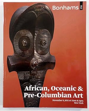 African, Oceanic & Pre-Columbian Art. New York: November 9 2011