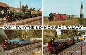 Postkarte Carte Postale Lokomotive Romney Hythe and Dymchurch Railway Green Goddess Hercules