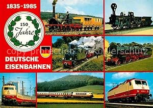 Deutsche Eisenbahn Anstecknadel Badge 150 Jahre Deutsche Eisenbahn 1835-1985 