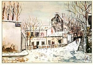 Image du vendeur pour Postkarte Carte Postale Knstlerkarte Maurice Utrillo Montmartre Rue Saint-Vincent 1930 mis en vente par Versandhandel Boeger