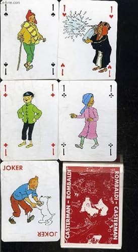 jeu de 54 cartes à jouer : Tintin