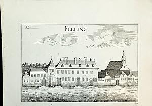 HIMBERG / Felling / SCHLOSS VELM aus: Vischer, Georg Matthäus: Topographia Austriae Inferioris. A...