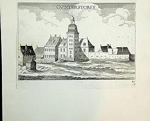 GUNTRAMSDORF / SCHLOSS GUNTRAMSDORF aus: Vischer, Georg Matthäus: Topographia Austriae Inferioris...