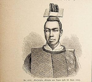 Seller image for JAPAN, Meiji (Mutsuhito) Kaiser Tenno (1852-1912) for sale by ANTIQUARIAT.WIEN Fine Books & Prints