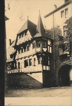 Postkarte Carte Postale Burg Wupper Schloss Burg Binnentor