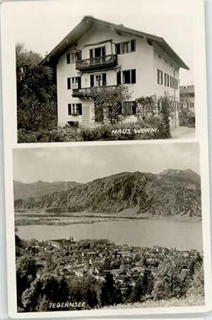 Bild des Verkufers fr Postkarte Carte Postale Tegernsee Haus Wurm o 1930 zum Verkauf von Versandhandel Boeger