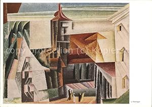 Seller image for Postkarte Carte Postale Knstlerkarte Lyonel Feininger Kirche for sale by Versandhandel Boeger