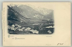 Postkarte Carte Postale Hinterstein *