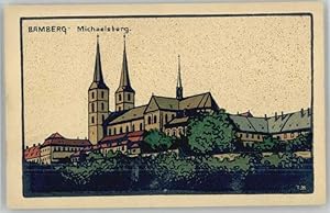 Postkarte Carte Postale Bamberg Michaelsberg * 1920