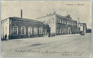 Postkarte Carte Postale Buchloe Bahnhof x 1936