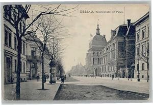 Postkarte Carte Postale Dessau Kavalierstrasse Palais x