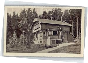 Postkarte Carte Postale Elend Harz Haus Kneiff x