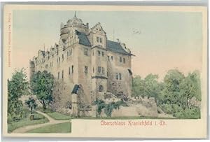 Postkarte Carte Postale Kranichfeld Ober Schloss *