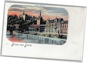 Postkarte Carte Postale Gera Schloss Osterstein *