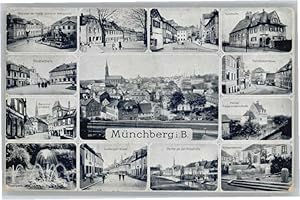 Postkarte Carte Postale Münchberg x