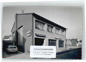Postkarte Carte Postale Heide Rheinland Gaststätte Fenster *