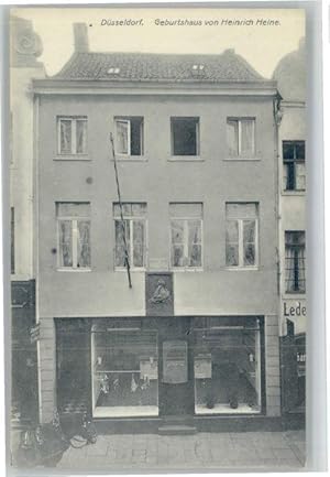 Imagen del vendedor de Postkarte Carte Postale Dsseldorf Geburtshaus von Heinrich Heine * a la venta por Versandhandel Boeger