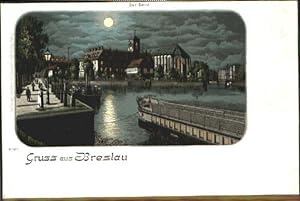 Postkarte Carte Postale 40019971 Breslau Niederschlesien Breslau Sand ungelaufen ca. 1900