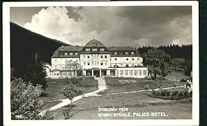 Postkarte Carte Postale 10016694 Spindlermuehle Spindleruv Mlyn Spindlermuehle Hotel x 1940 Spind...