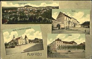 Postkarte Carte Postale 40018184 Mlada Vozice Jung Woschitz Schloss Schule x 1910