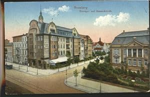 Postkarte Carte Postale 40022485 Bromberg Pommern Westpreussen Danziger Strasse Bismarckstrasse F...