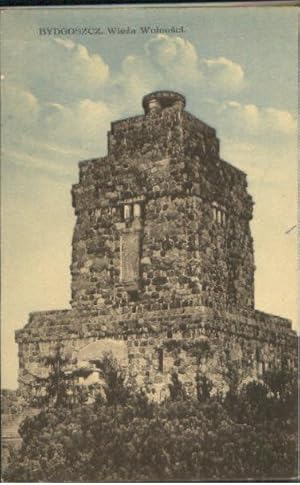 Postkarte Carte Postale 10022597 Bromberg Pommern Westpreussen Bismarckturm ungelaufen ca. 1910