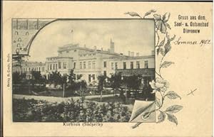 Postkarte Carte Postale 10021692 Dievenow Pommern Dievenow Kurhaus ungelaufen ca. 1900 Dievenow P...