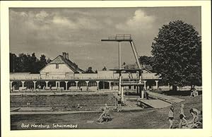 Postkarte Carte Postale 40036351 Bad Harzburg Bad Harzburg Schwimmbad * Bad Harzburg