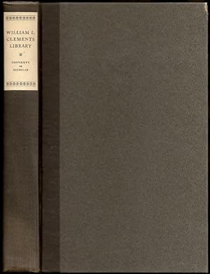 Bild des Verkufers fr The William L. Clements Library of Americana at the University of Michigan zum Verkauf von Florida Mountain Book Co.