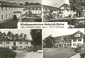 Postkarte Carte Postale 70088376 Neufahrland Neufahrland Sanatorium x 1987 Beelitz