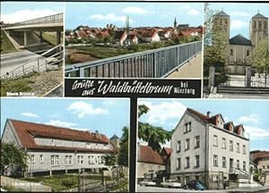 Postkarte Carte Postale 70121710 Waldbuettelbrunn Waldbuettelbrunn Rathaus Waldbuettelbrunn