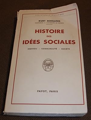 Histoire des Idees Sociales