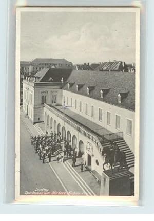 Bild des Verkufers fr Postkarte Carte Postale 40148837 Landau Pfalz Landau Sparkasse Herbert-Norkus-Platz x 1943 Landau zum Verkauf von Versandhandel Boeger