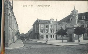 Postkarte Carte Postale 40167725 Burg Magdeburg Burg Magdeburg Schartauer Strasse ungelaufen ca. ...