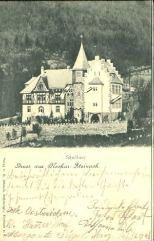 Postkarte Carte Postale 40175400 Neckarsteinach Schule x 1903 Neckarsteinach