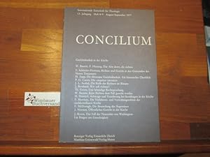 Immagine del venditore per Concilium. Heft 8/9, 13. Jahrgang. 1977. Internationale Zeitschrift fr Theologie : Gerichtsbarkeit in der Kirche venduto da Antiquariat im Kaiserviertel | Wimbauer Buchversand