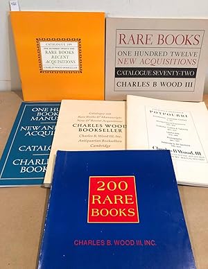 Catalogues 64, 68, 72, 109, 155 and 166 Mainly Rare Books and Recent Acquisitions