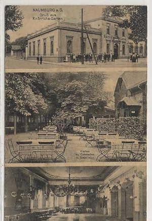 Postkarte Carte Postale 40296118 Naumburg Saale Naumburg a. S. Restaurant gest. 1913 Naumburg