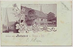 Postkarte Carte Postale 40295920 Rottstock Rottstock b. Brueck i. M. Graeben Ziesar
