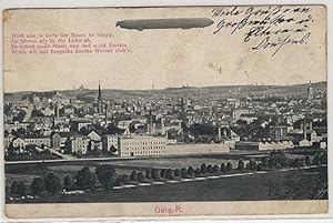 Postkarte Carte Postale 40295848 Gera Gera R. Zeppelin gestempelt 1911 Gera