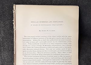 Bild des Verkufers fr Stellar Numbers And Distances By Means Of Photographic Star Gauging zum Verkauf von Legacy Books II