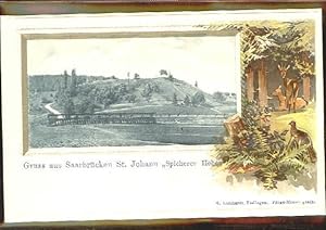 Postkarte Carte Postale 40359275 Saarbruecken Saarbruecken Spicherer Hoehe Saarbruecken